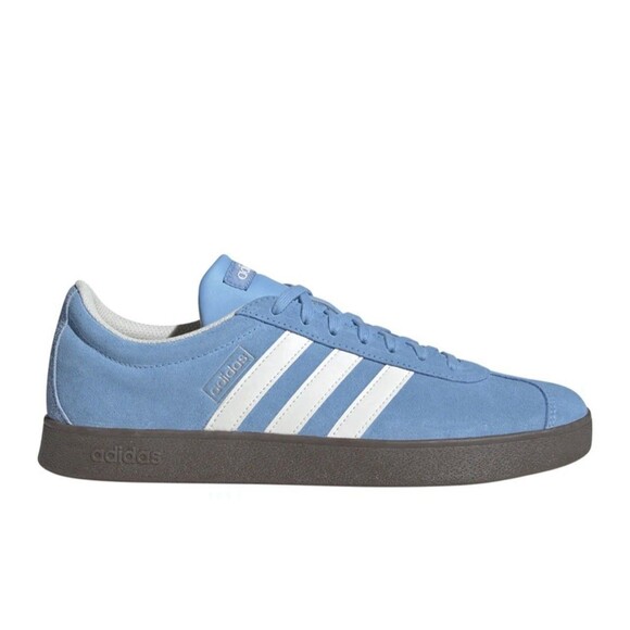 adidas Vl Court 2.0 Lace Up  Mens Blue Sneakers Casual Shoes JI0496 Size 8 main image 5